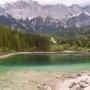 Eibsee m. Blick auf die Zugspitze